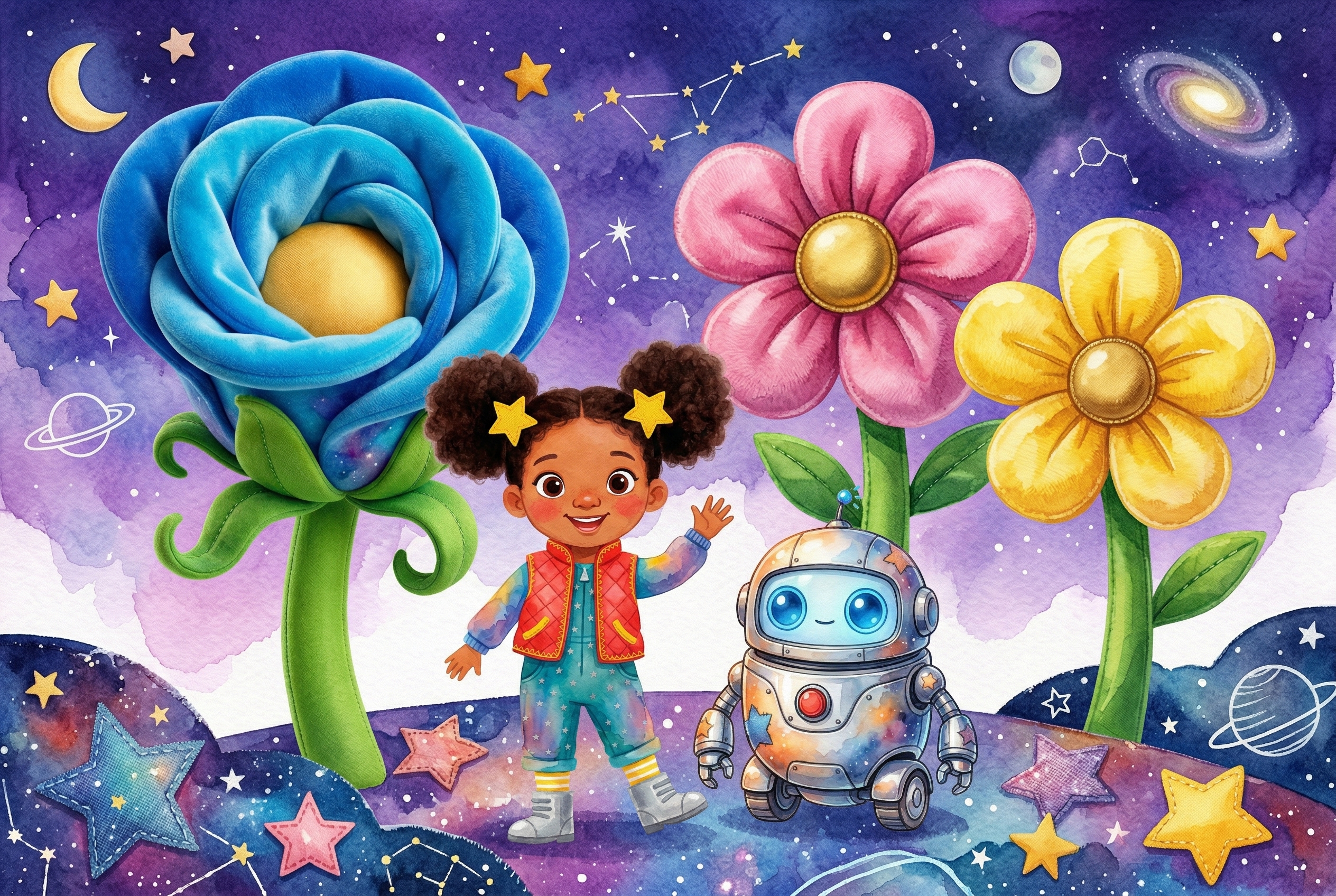 Where the Giant Petals Bloom