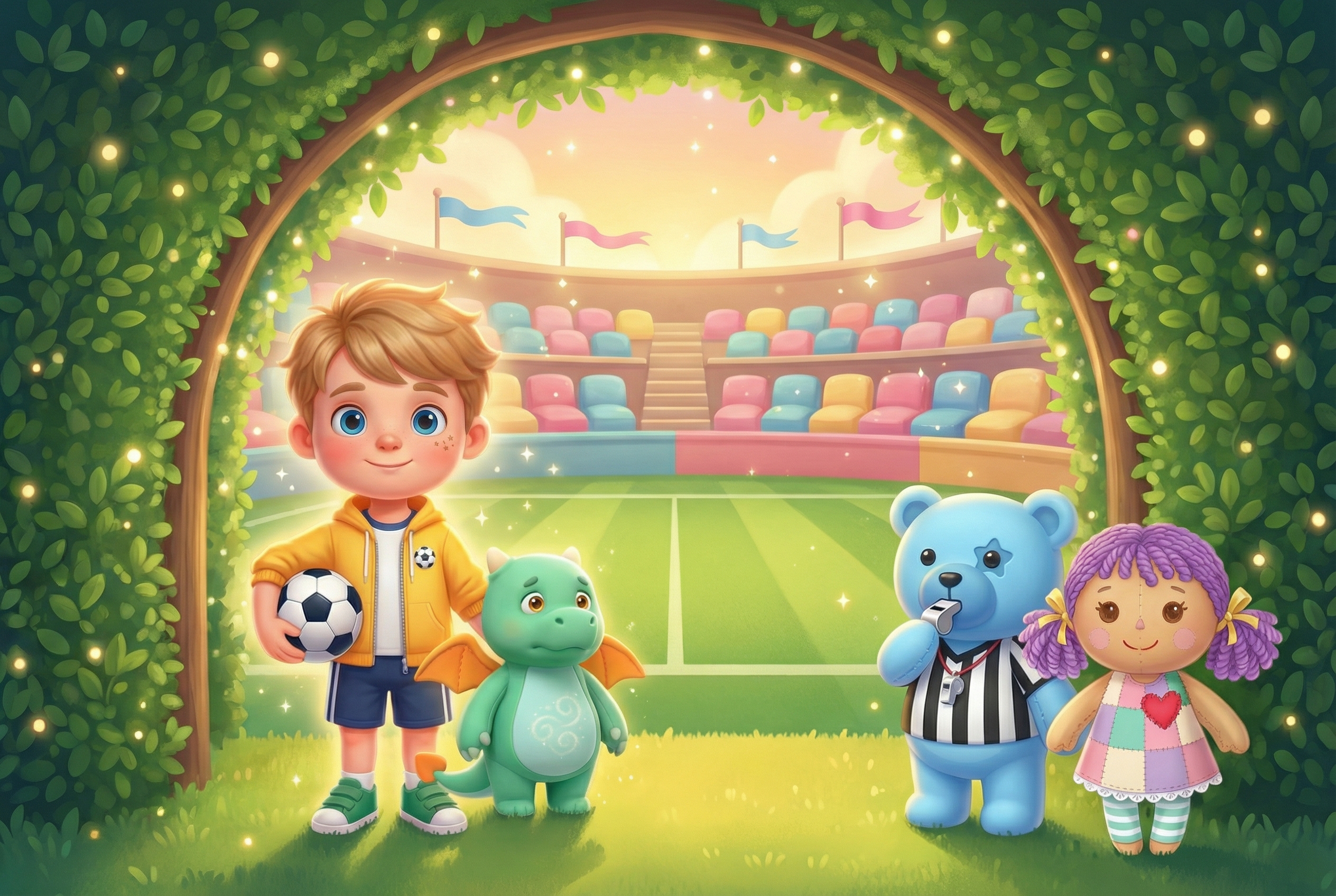 The Secret Stadium Under the Hedge